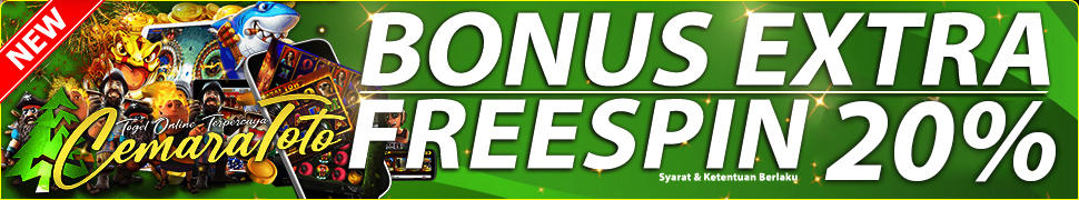 Bonus extra freespin 20%